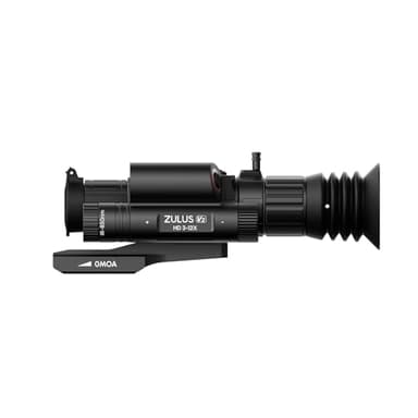 DNT Optics Zulus HD V2 3-12x Digital Day/Night Vision Scope with Infrared and Rangefinder & Ballistic Calculator