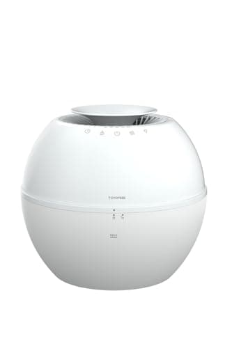 TOYOPEEK 2 in 1 Dehumidifier & Humidifier Combo, 101oz Smart for Bedroom Bathroom Basement, Portable Air Purifier with Auto Steam, Small Dehumidifiers with Drain Hose