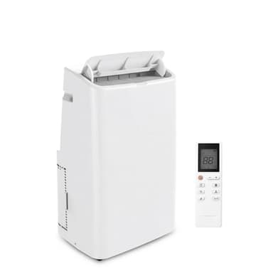 Portable Air Conditioner, 14000 BTU AC Unit 3‑in‑1 Cooling Dehumidifier Fan Quiet Remote Control Window Remote Control LED Display, Self‑Evaporating Easy Window Installation Window Kit Wheels