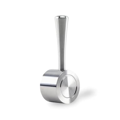 CREMA Coffee Products Replacement Steam Lever for Breville Espresso Machines | Ergonomic Stainless Steel Design | Compatible with Barista Express, Infuser, Barista Pro | Easy Grip | Silver Finish