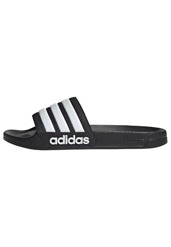 adidas Adult Adilette Shower Core Black/White/Core Black 7