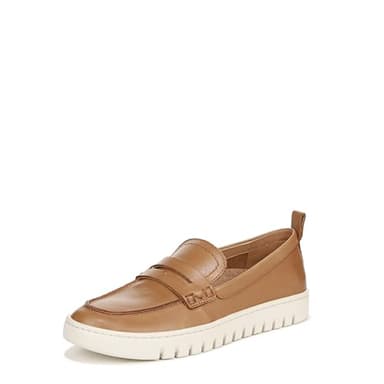 Vionic Women's Uptown Loafer Camel Leather 8 M