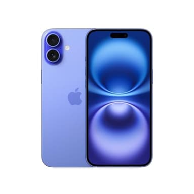 Apple iPhone 16, 128GB, Ultramarine - Unlocked (Renewed)
