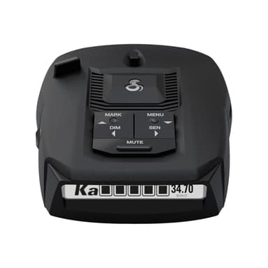 Cobra RAD 490i Laser Radar Detector – New Model with Long Range Detection, Bluetooth, Apple CarPlay and Android Auto Compatible, LaserEye Front and Rear Detection, DSP, Firmware Updatable