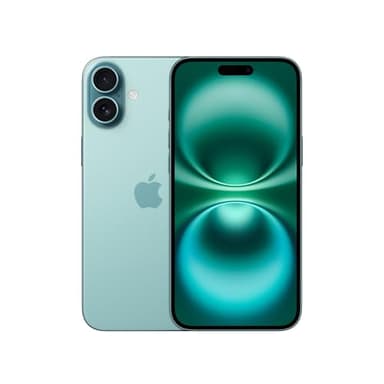 Apple iPhone 16, 128GB, Teal - Unlocked (Renewed)
