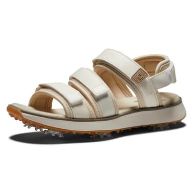 FootJoy Women's Golf Sandal Golf Shoe, Sand, 8