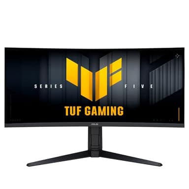 ASUS TUF Gaming 34” 1440P Ultrawide Curved Monitor (VG34WQML5A) - 250Hz, 0.5ms, FastIPS, FreeSync Premium, Extreme Low Motion Blur, DisplayHDR400, 95% DCI-P3, DisplayWidget, Gaming AI, 3 yr Warranty