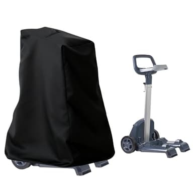 Pool Cleaner Caddy Cover,Waterproof and Dustproof Robotic Pool Cleaner Cover, Windproof Swimming Pool Cleaner Cover for Classic Caddy and Dolphin Pool Vacuum with Grab Handle-(26”L x 22”W x 42”H)