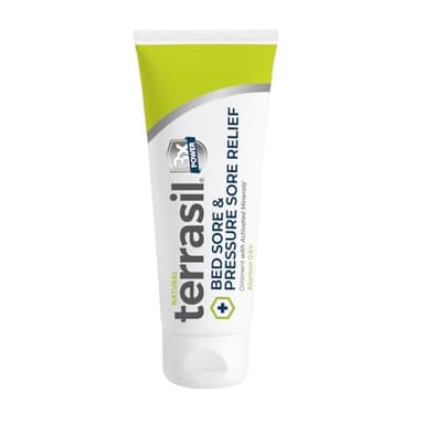 terrasil Bed Sores Treatment Cream & Pressure Sores Cream – Natural Ingredients for Fast Healing of Bedsores, Ulcers & Wounds, Soothing Relief & Protection (1.5 oz)