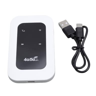 GOWENIC Portable 4G 5G WiFi Hotspot Mobile WiFi Device Wireless Router 300Mbps LTE CAT4 with SIM Card Slot for Travel Camping Motorhome