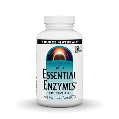 Source Naturals Essential Enzymes Digestive Aid* - 500mg - 240 Capsules