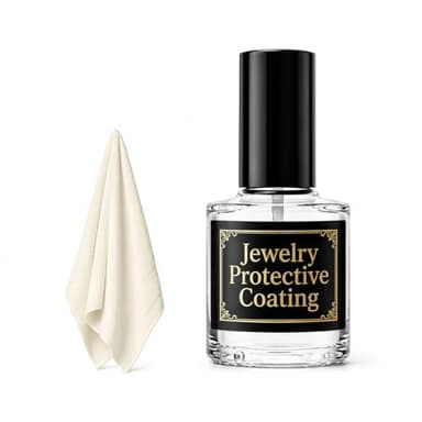 GENLEXON 7ml Jewelry Protective Coating & Sealant – Long-Lasting Tarnish Protection, Shields Against Oxidation & Wear, Preserves Sparkle for Metals & Gemstones