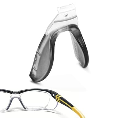 Replacement Nose Piece for Safety Glasses, OG225S Standard Nose Bridge Replacement 57-16-135, Eyeglass Nose Pad Replacement Part Safety Glasses Nose Piece Replacement
