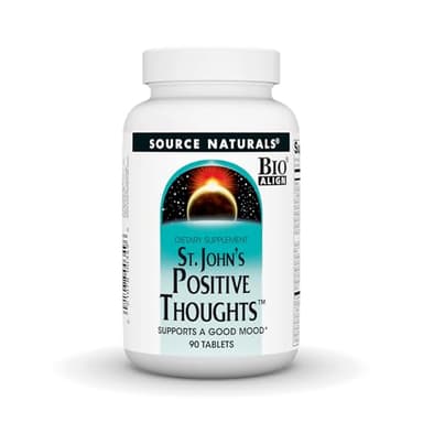 Source Naturals St. John's Positive Thoughts, Supports A Good Mood* - 90 Tablets