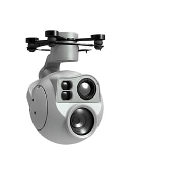 drone accessories， D-125AI 3-Axis Pod Camera Target Tracking/Night Vision UAV Camera/Thermal Imag 3-axis Gimbaling,Compatible For ZHT,for replacement parts