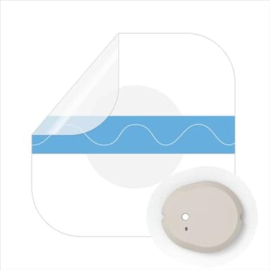 Waterproof Sticker for Dexcom g7 Over Patches Waterproof Full Coverage 100 Pack Breathable & Transparent G7 Overpatch Tape Long Lasting to 10 Days