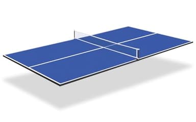 REAHOISY 7FT/8FT Ping Pong Table Topper for Pool Table, Foldable Ping Pong Table Top with Net Set, Portable Table Tennis Conversion Top Includes Foam Padding for Protection, Easy Conversion
