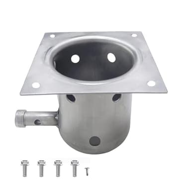 FCCUM Fire Burn Pot Replacement Parts for Traeger Pellet Grill,Compatible with Traeger Grill and Most Pit Boss Grills