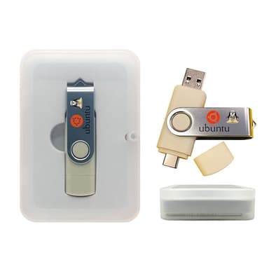 Linux Ubuntu Bootable USB Flash Drive for PC – Run Live or Install (amd64 + arm64) Desktop & Server Edition – Fast, Secure & User-Friendly Operating System for Beginners or IT Professionals