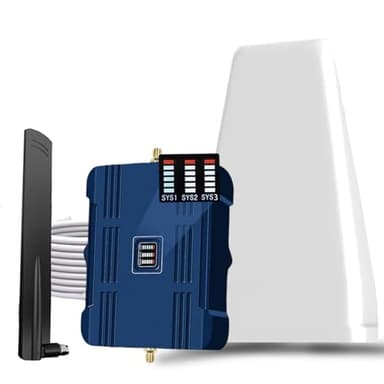 Cell Phone Booster for Home, Cell Phone Signal Booster for Band 5/12/13/17, Boost 5G 4G LTE 3G Data for All U.S. Carriers, FCC Approved