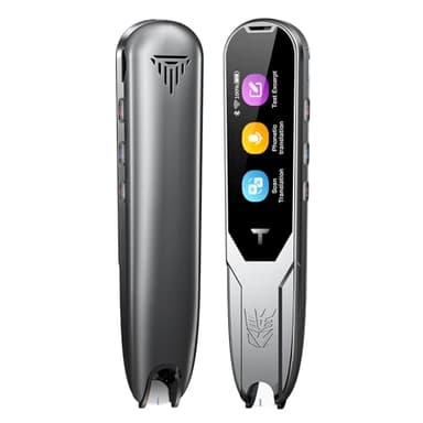 Translator Pen, Reading Pen for Dyslexia, Traductor De Voz Instantaneo, Pen Scanner Text to Speech Device, Scan Reader Pen OCR Digital Pen Reader, Wireless Translation Pen Scanner for Students Adults