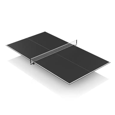 Ping Pong Table Topper for Pool Table,Foldable 8x4 FT Ping Pong Conversion Top with Net Set for Billiard Table w/Net & Foam Padding, Easy Conversion