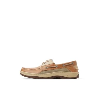 Sperry Men's Billfish 3-Eye Leather Boat Shoe, Light Brown, 10.5