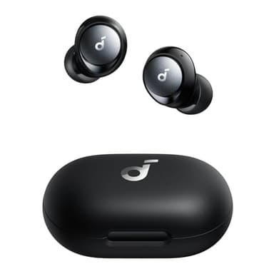Soundcore by Anker Space A40 Auto-Adjustable Active Noise Cancelling Wireless Earbuds, Reduce Noise by Up to 98%, 50H Playtime, Hi-Res Sound, Comfortable Fit, App Customization(Renewed)
