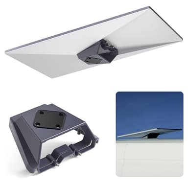 XLTTYWL Starlink Mount, Premium Starlink Standard Mobility Roof Bracket for Star Link Starlink Standard 4/4X/Gen 3 Flat Dishy Fits RV, Boat, Wood, Metal, Plastic or Slotted Vehicle Rails