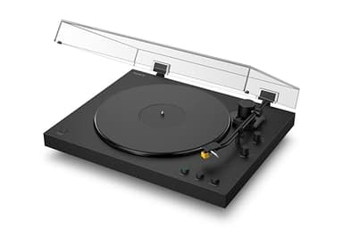 Sony PS-LX5BT Premium Wireless Bluetooth Turntable (2026 Model) : Fully Automatic Belt Drive Vinyl Record Player with Built-in Phono EQ and Included Audio Cable, Black