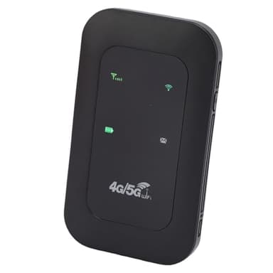 VELATEMOR Unlocked Portable WiFi Hotspot 4G LTE with SIM Card Slot - No Contract Mobile Router for Travel, 300Mbps Battery (10H) USB C, Connects 10 Devices (2100mAh)