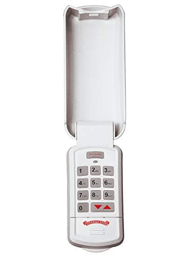Overhead Door - Wireless Garage Door Opener Keypad - Weather-Resistant - OKP-BX - White,1 Pack