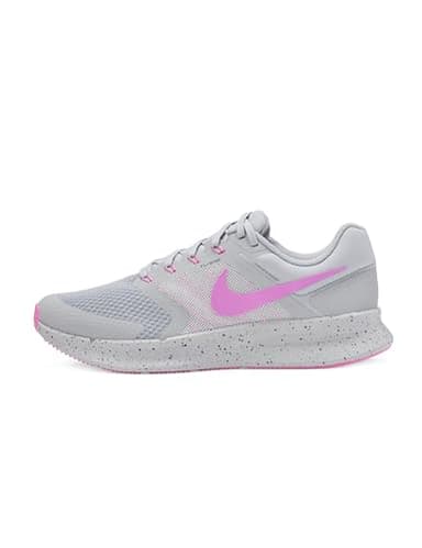 Nike Women's Run Swift 3 Road Running Shoes, Vast Grey/Playful Pink-Light Smoke Grey, 7.5