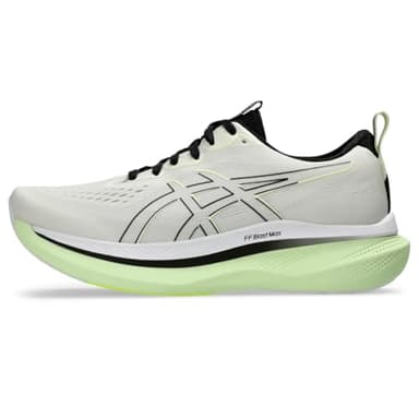 ASICS Men's GLIDERIDE MAX Running Shoe, 10.5, Birch/Black