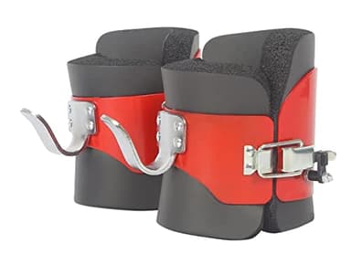 TONYKO Anti Gravity Inversion Boots for Stress Relief and Fitness (Red)