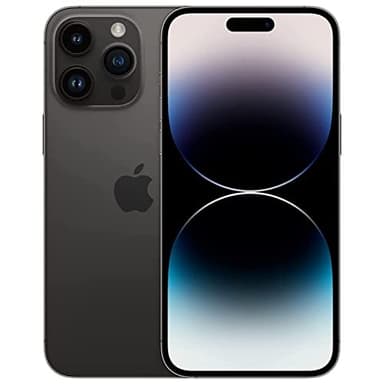 Apple iPhone 14 Pro Max, 128GB, Space Black - Unlocked (Renewed)