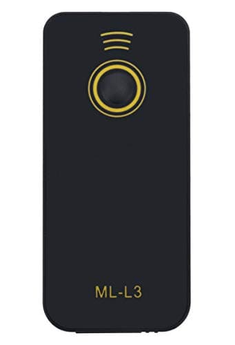 ML-L3 Replaced Wireless Infrared Remote Control Compatible with Nikon Digital SLR Cameras D7200 D750 D5500 D3300 D5300 D610 D7100 D5200 D600 D7000 D3200 D90 D3000 D5100 D60 D5000 D50 D70 D70s