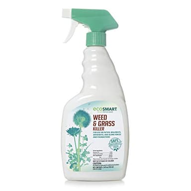 EcoSmart Natural, Glyphosate-Free Weed and Grass Killer Ready-to-Use Spray Formula for Lawns, Patios, Driveways and Pavers, 24 Ounce Bottle
