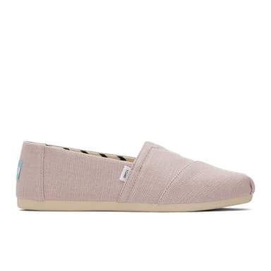 Toms Women's Alpargata Espadrille, Ballet Pink Heritage Canvas, 10