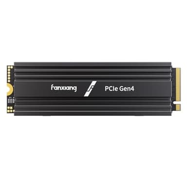 fanxiang S880R 1TB PCIe 4.0 NVMe SSD with Heatsink for PS5, M.2 2280 Gen4x4 Internal Solid State Drive, Up to 7300MB/s, 3D NAND TLC, Compatible with Desktop, Laptop, PS5