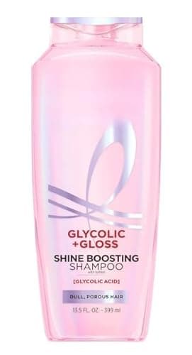 Glycolic Gloss Shine Enhancing Shampoo, Hair Care for Dull Hair, Boosts Shine & Smoothness, 13.5 fl oz. (Pack Of 1)