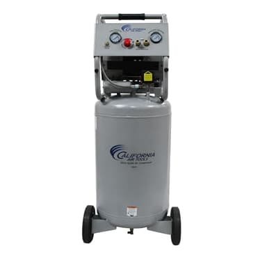 California Air Tools 20020 2.0 HP Ultra Quiet and Oil-Free Air Compressor with Wheels, 20 Gallon Tank Capacity, 70 dB Noise Level, Electric, Portable