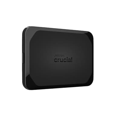 Crucial X10 4TB Portable SSD, Up to 2,100MB/s, USB 3.2 USB-C, External Solid State Drive, Compatible with Windows, Mac & Android, Durable Storage for Games, Photos & Files, Black – CT4000X10SSD9C02