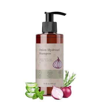 Onion Hydrosol Shampoo for Hair Growth, Onion Hydrosol with Rosemary, Biotin, for Stronger, Fuller and Thicker Hair, Growth Shampoo for Women and Men(1pc)