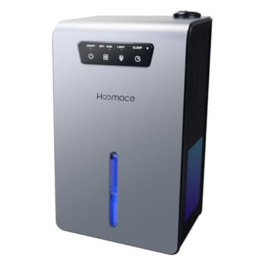 Dehumidifier,2 in 1 Humidifier Dehumidifier Combo,102 OZ Water Tank Dehumidifiers for Home Bedroom,Basement Bathroom,Auto Shut Off,Sleep Mode,7 Colors LED Light