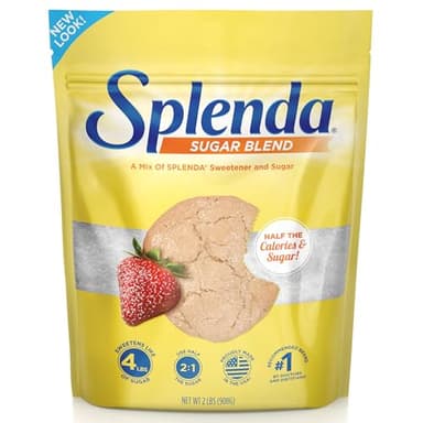 SPLENDA Low Calorie Sweetener for Baking Resealable Bag, Sugar Blend, 32 Ounce