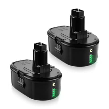 Bakipante 2-Pack 18V 7.0Ah Lithium-Ion Battery Replacement for Dewalt 18V XRP Battery DC9096 DC9098 DC9099 DE9039 DE9095 DE9096 DE9098 DW9095 DW9096 DW9098 DE9503