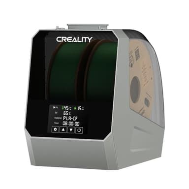 Creality Space Pi Filament Dryer Plus, 2 Spools Filament Storage Box, Double 360° Heating Drying with Fan&Touch Screen, 3D Printer Filament Spool Holder, Dehydrator 1.75/2.85/3mm PLA PETG ABS TPU