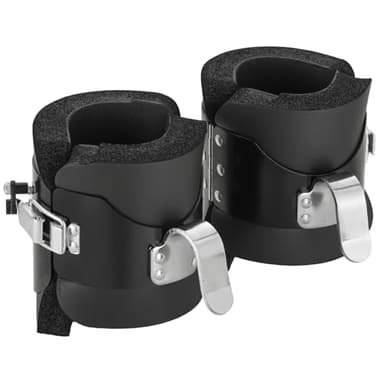 AMGSH Gravity Boots Inversion Boots, Gravity Boots Hanging Upside Down with 2 Gravity Hook, Anti Gravity Inversion Boots for Core Gym Fitness Exerciser, Ab Crunch, Abdominal Sit Up, Hooks Bar Therapy