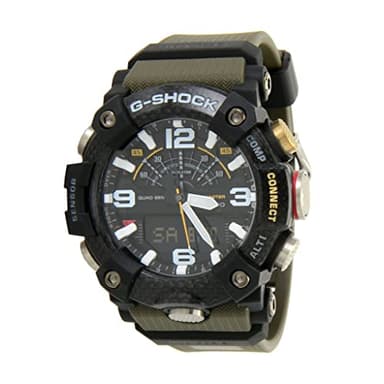 Casio GGB100-1A3 Master of G Mudmaster Men's Watch Green 55mm Carbon